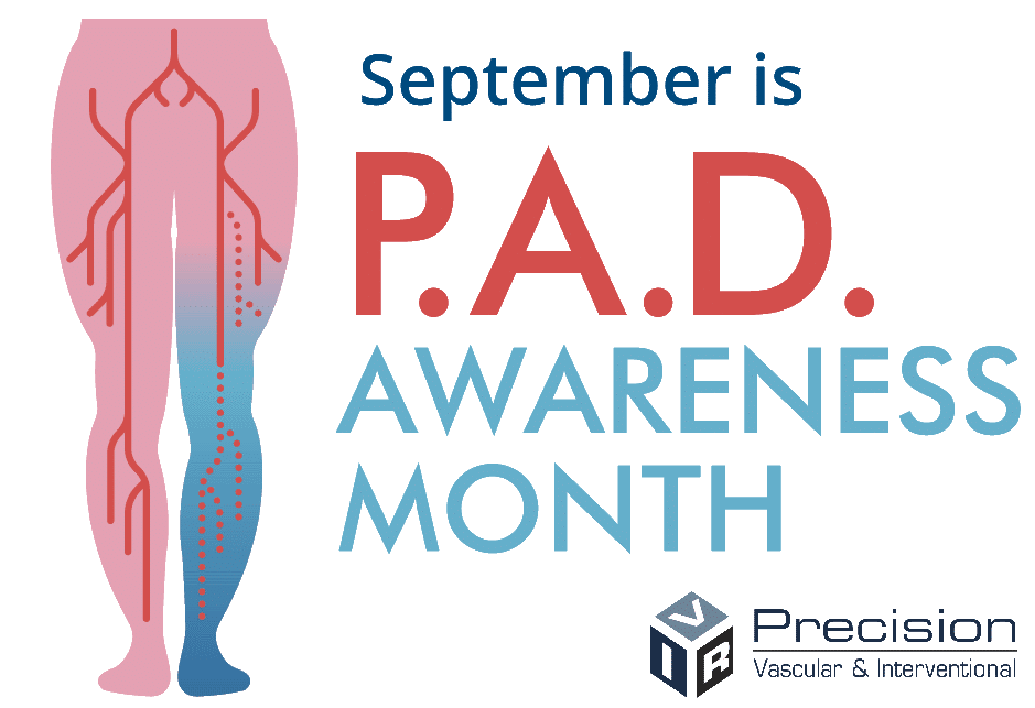 Peripheral Arterial Disease PAD Awareness Month September