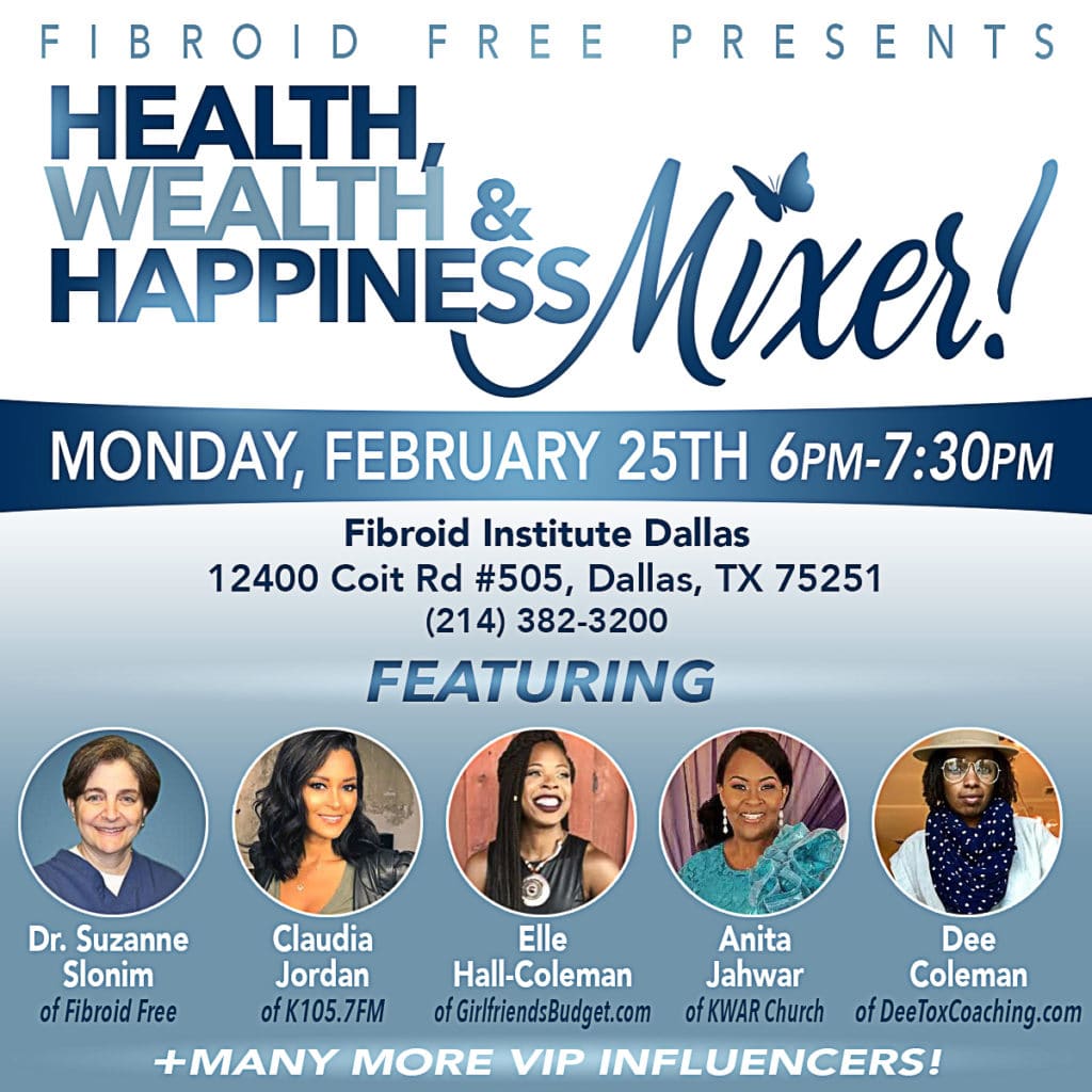 Fibroid Free mixer | Women's Health & Hapiness Mixer! Dallas TX